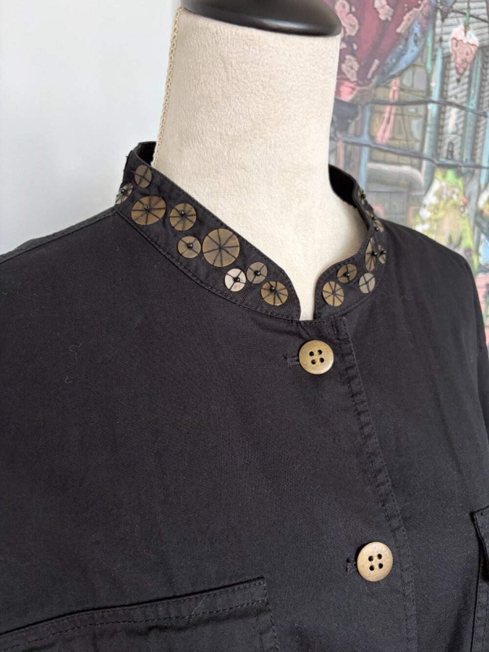 Ruby Rd Black Spring Jacket 18W - Picture 2 of 5